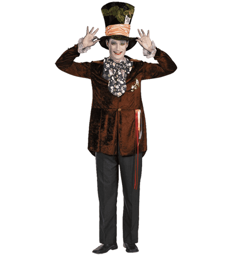 Disguise Costumes Men's Mad Hatter Deluxe
